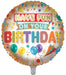 Happy Birthday 18 Inch Foil Balloon