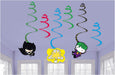 Batman Vs Joker Hanging Swirls