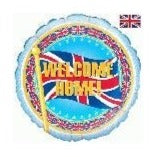 18'' Welcome Home Flag Foil Balloon