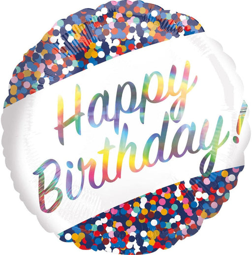 Happy Birthday Dots Colourful Radiant