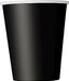 Black Paper Party Cups 8pk