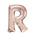 34'' Shape Foil Letter R - Rose Gold (Anagram)