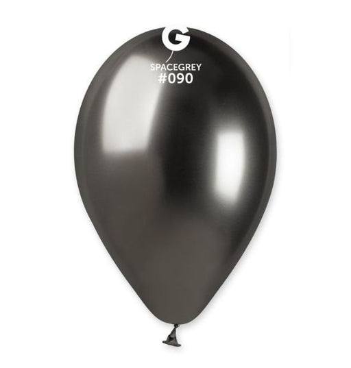 Shiny Space Grey Balloons #090