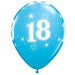 11'' Robins Egg Blue 18 Sparkle Around 25pk