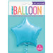 18''Baby Blue Star Foil Balloon