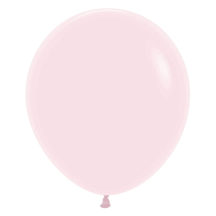 Love Partying 18 Inch (25pk) Pastel Matte Pink Balloons