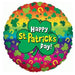 18'' Foil Shamrock St Patricks Day