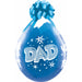 Dad You’re The Best Diamond Clear Balloons – 18″ Latex (25ct)