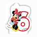 Minnie Mouse Candle Number 6