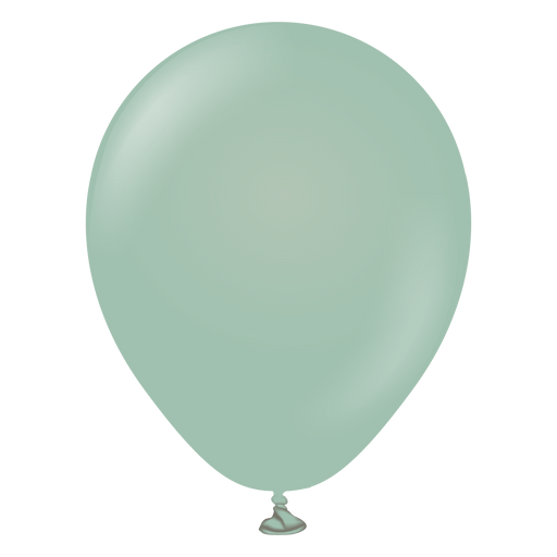 Retro Winter Green Balloons