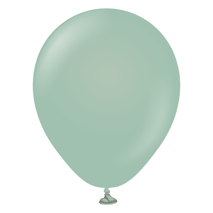 Retro Winter Green Balloons