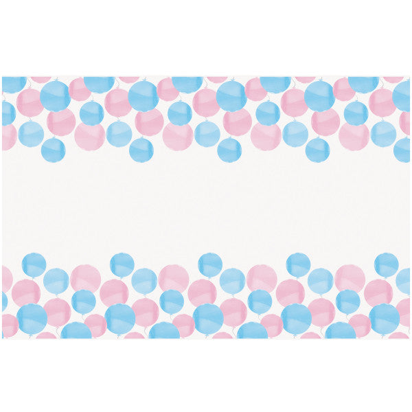Gender Reveal Table Cover, Boy or Girl? He or She?