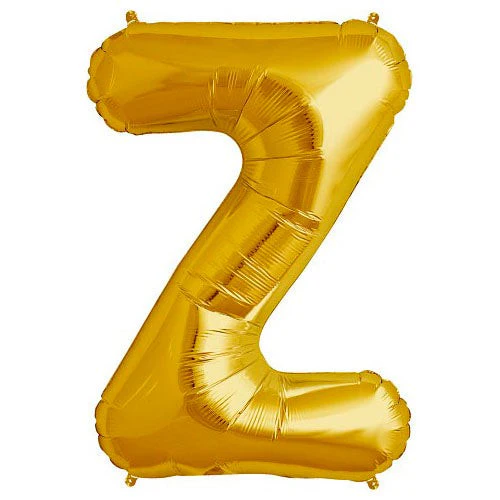 34'' Letter Z - Gold