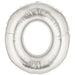 40'' Super Shape Foil Letter O - Silver