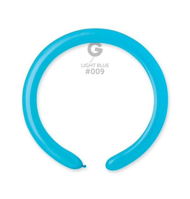 Standard Light Blue Balloons #009