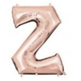 34'' Shape Foil Letter Z - Rose Gold (Anagram)