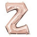 34'' Shape Foil Letter Z - Rose Gold (Anagram)
