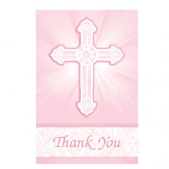 Thank You Radiant Crd Pink