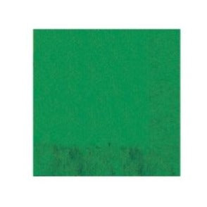 Festtive Green Beverage Napkin 25Cm 20pk