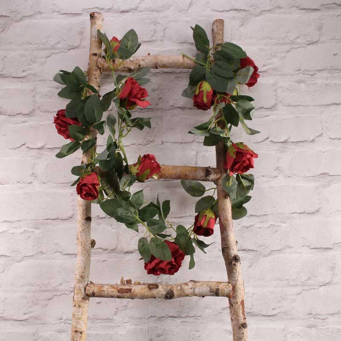 Rose Garland Red 175Cm