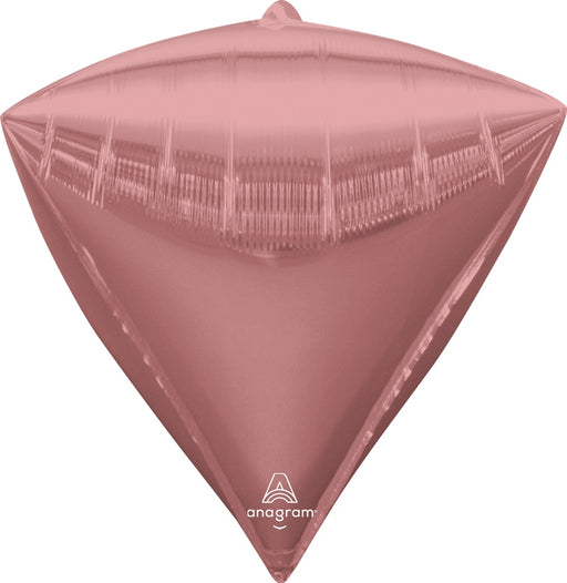 15'' Foil Diamondz Rose Gold 3pk