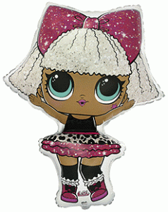 9 Inch Mini LOL Diva Foil (Flat)
