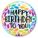 21 Inch Happy Birthday To You Petals