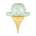 Ice Cream Cone Foil Balloon