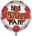 United No 1 Fan Birthday 18 Inch Foil Balloon