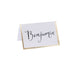 Gold Edge Place Card 10pk