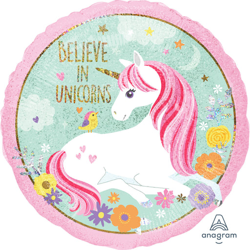18'' Magical Unicorn Foil Balloon