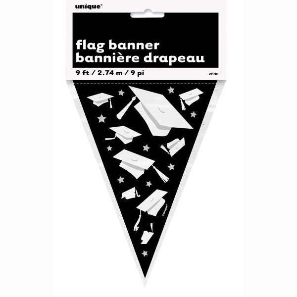Graduation Flag Banner 9ft