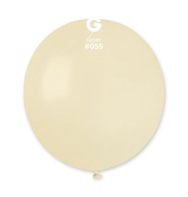 Standard Ivory Balloons #059