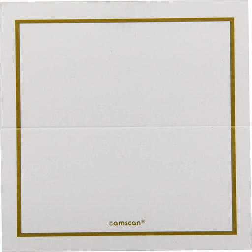 Placecards Classic Gold Pk50