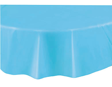 Blue Round Table Cover