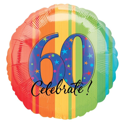 18'' Foil A Year To Celebrate 60