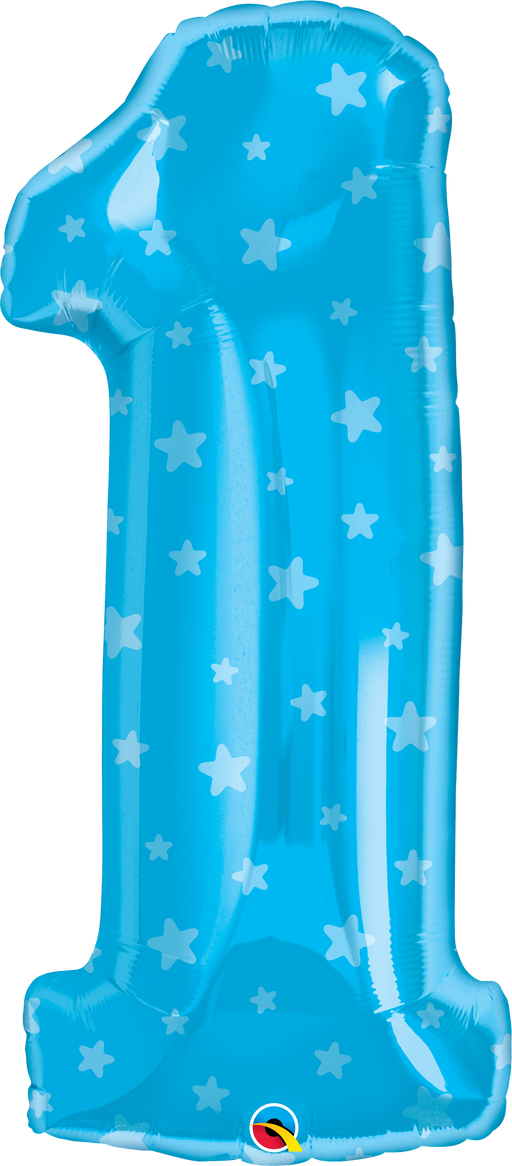 38'' Number One Blue Stars