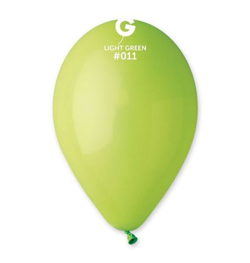 Standard Light Green Balloons #011