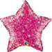 20'' Star Holographic Jewel Magenta