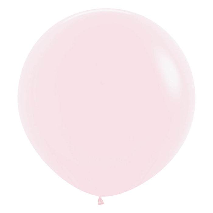 Love Partying 24 Inch (3pk) Pastel Matte Pink Balloons