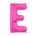 16'' Foil Letter E - Magenta Packaged Air Fill