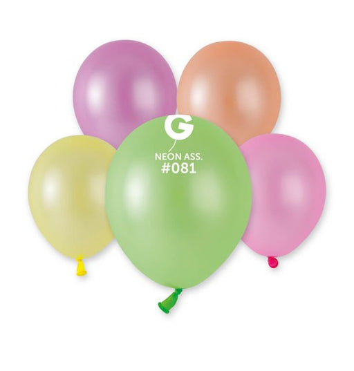 Neon Assorted Balloons #081