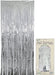 Metallic Silver Shimmer Curtain 0.90M X 2.40M