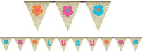 Sun-sational Summer "Luau" Burlap Banner 2.74mtr