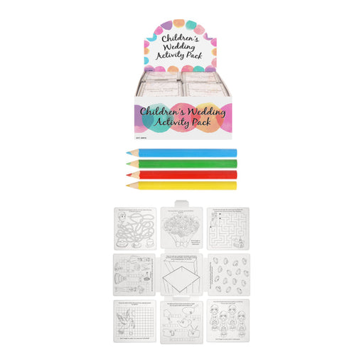 Wedding Activity Pack 36pk