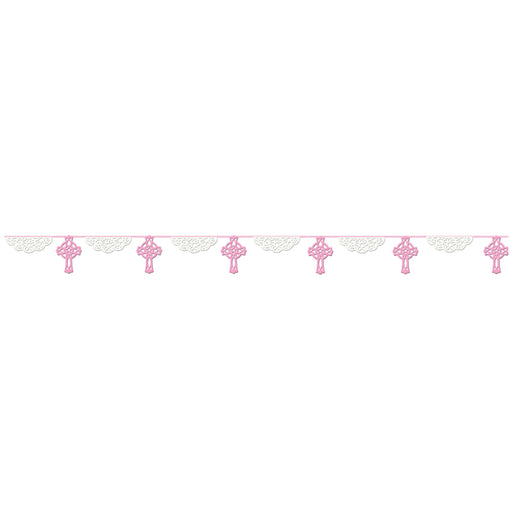 Garland Felt Religeous Pink