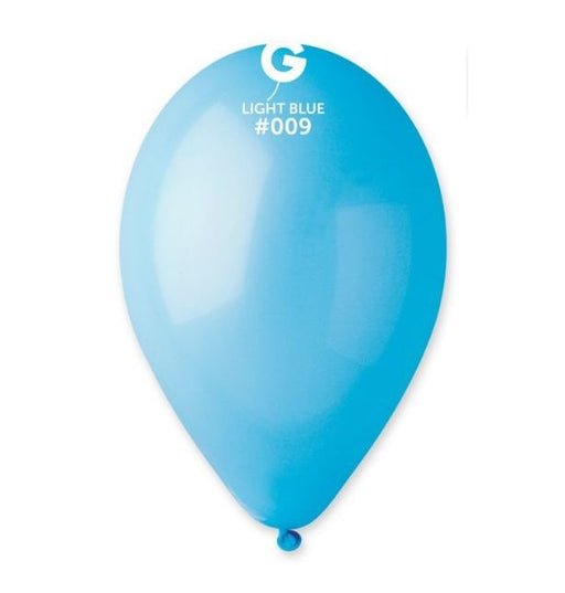 Standard Light Blue Balloons #009