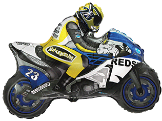 12 Inch Motor Racing Bike Foil (Flat)