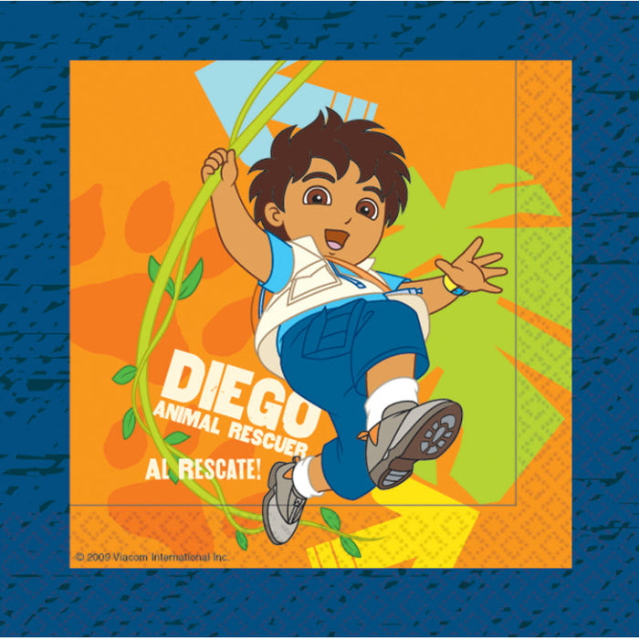 Lunch Napkin Go Diego Go
