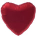 18 Inch Helium Heart Balloon Red (Flat)